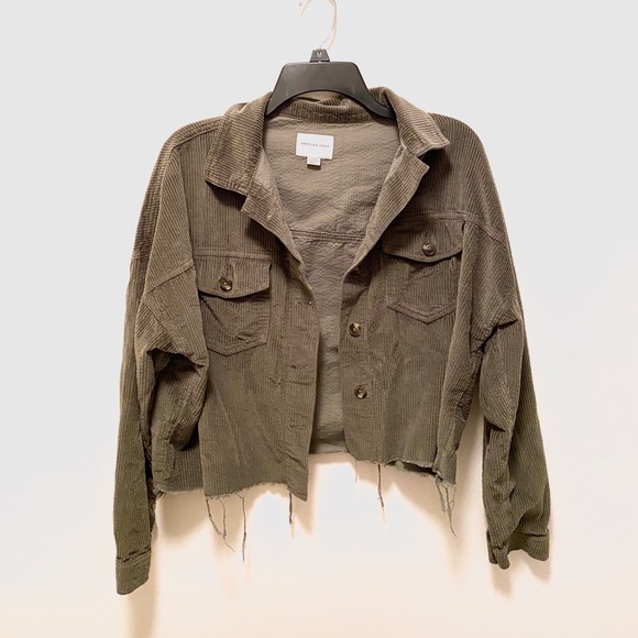 American Eagle Outfitters Tops - AE Button Up Shirt Jacket //